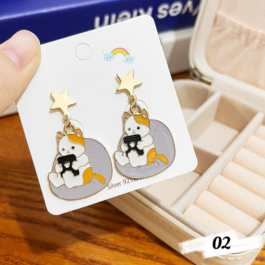 Cute Cat Series Earrings