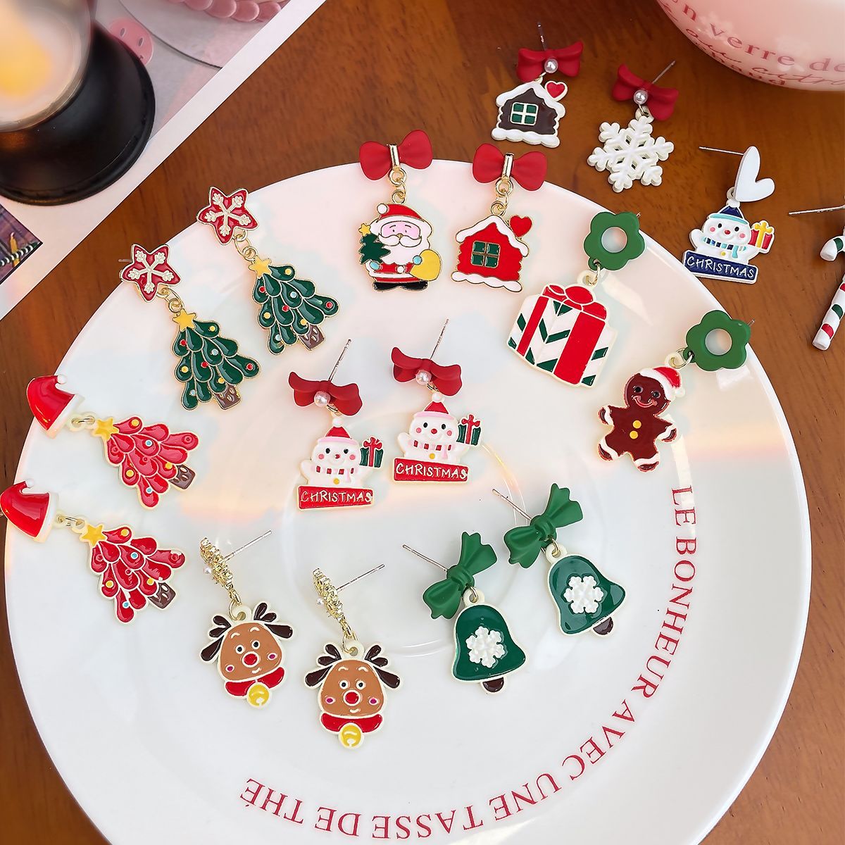 Christmas Dangle Earrings