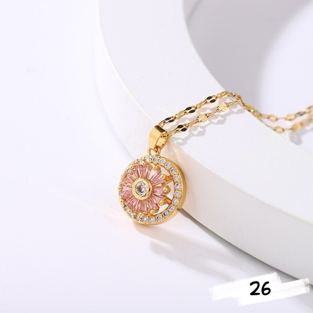 Shiny Spinner Necklace