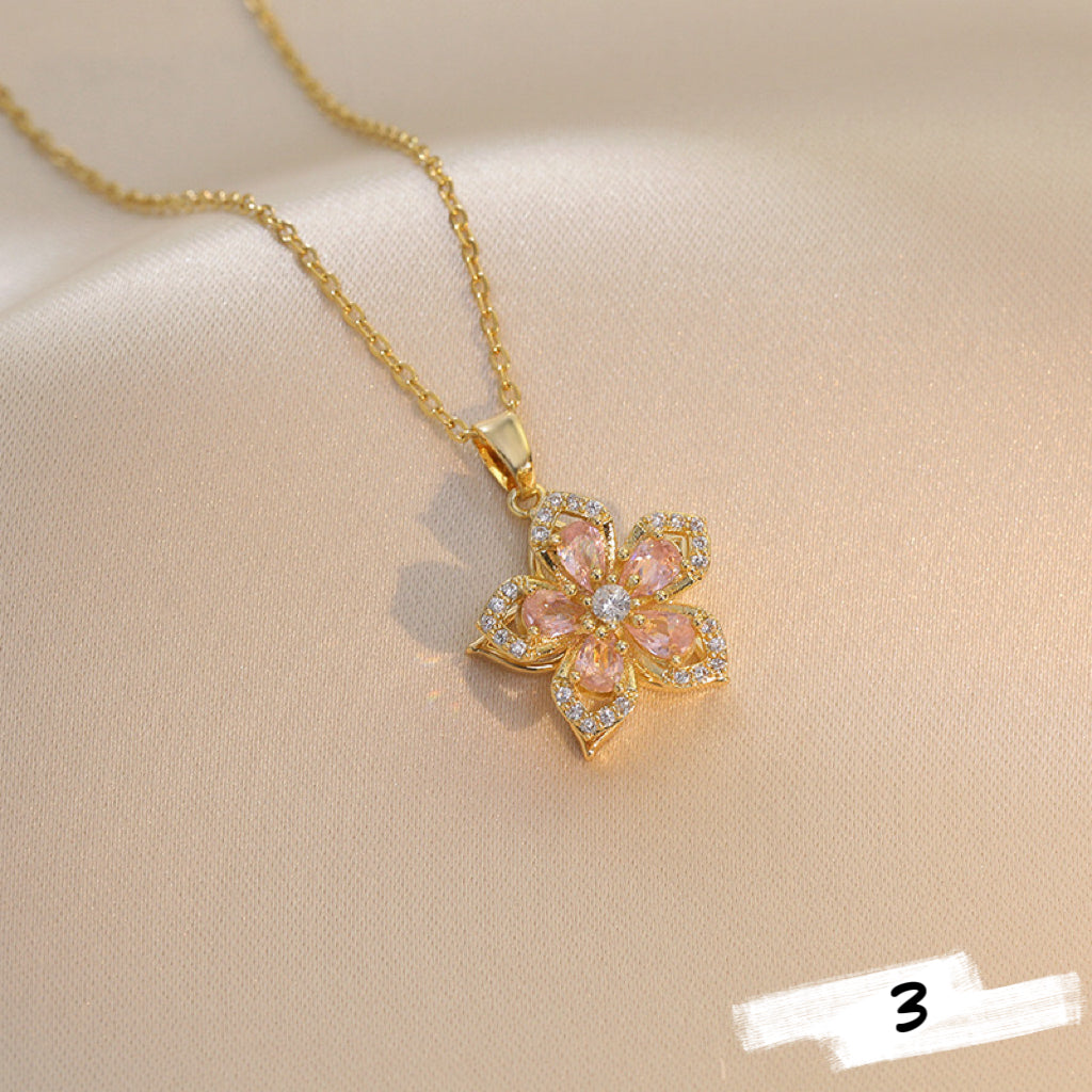 Shiny Spinner Necklace