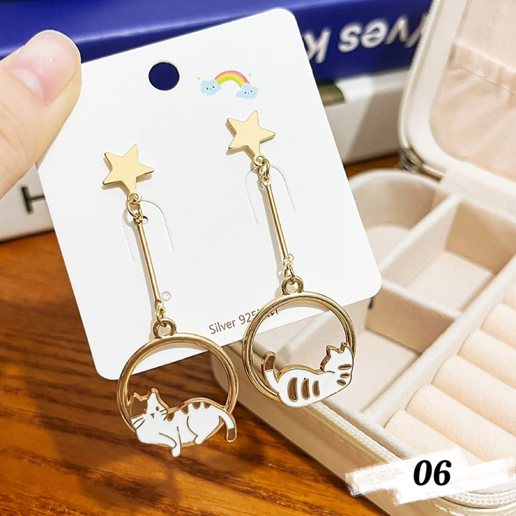 Cute Cat Series Earrings