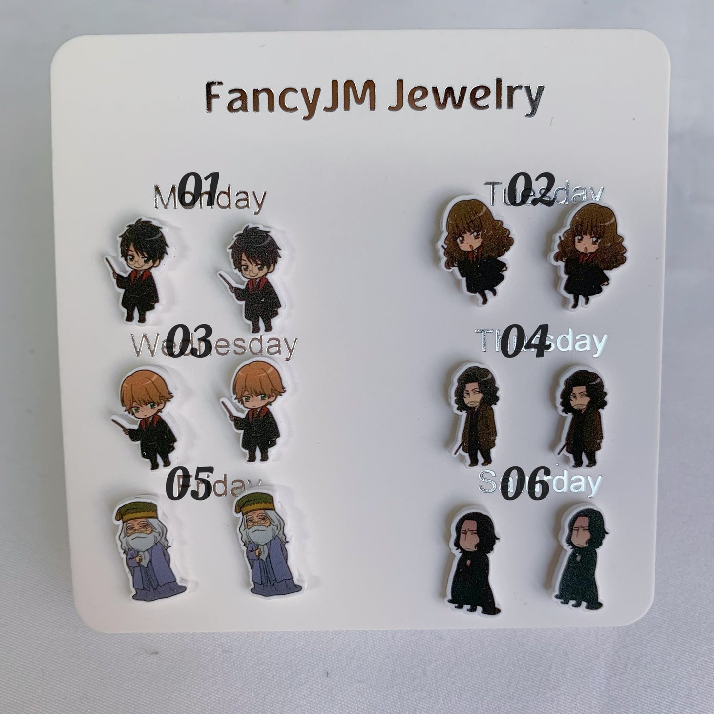 Cartoon Series Studs
