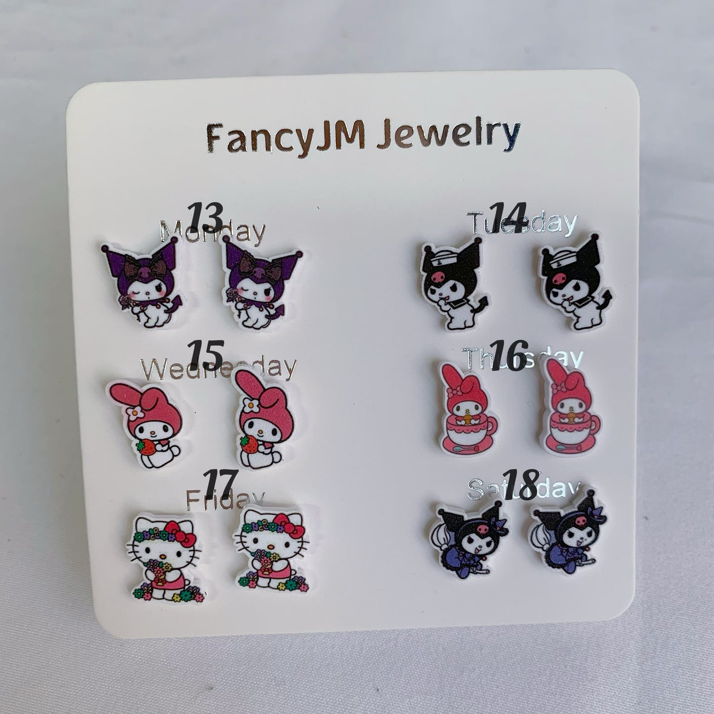 Cartoon Series Studs