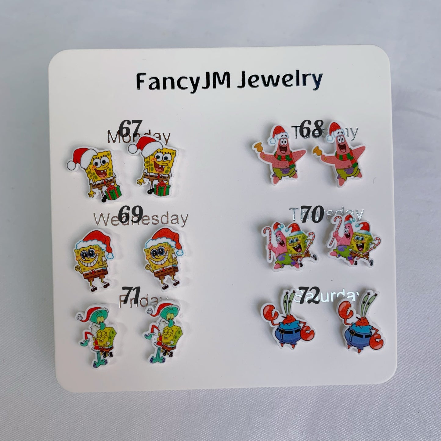 Cartoon Series Studs