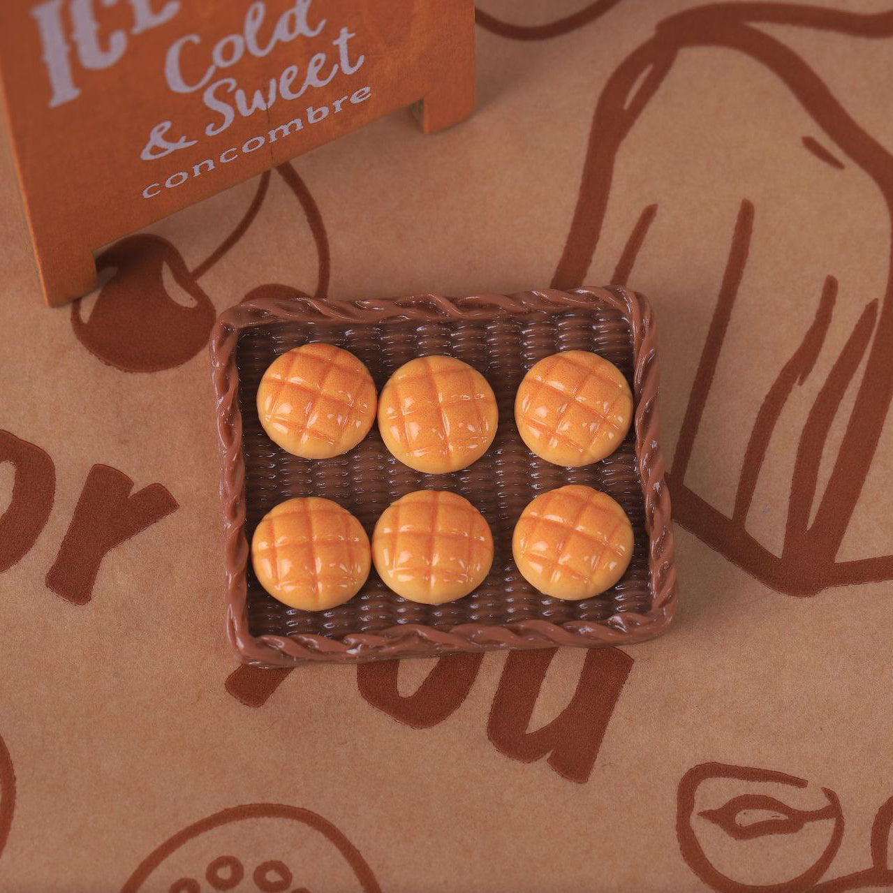 Bread Series Resin Charms