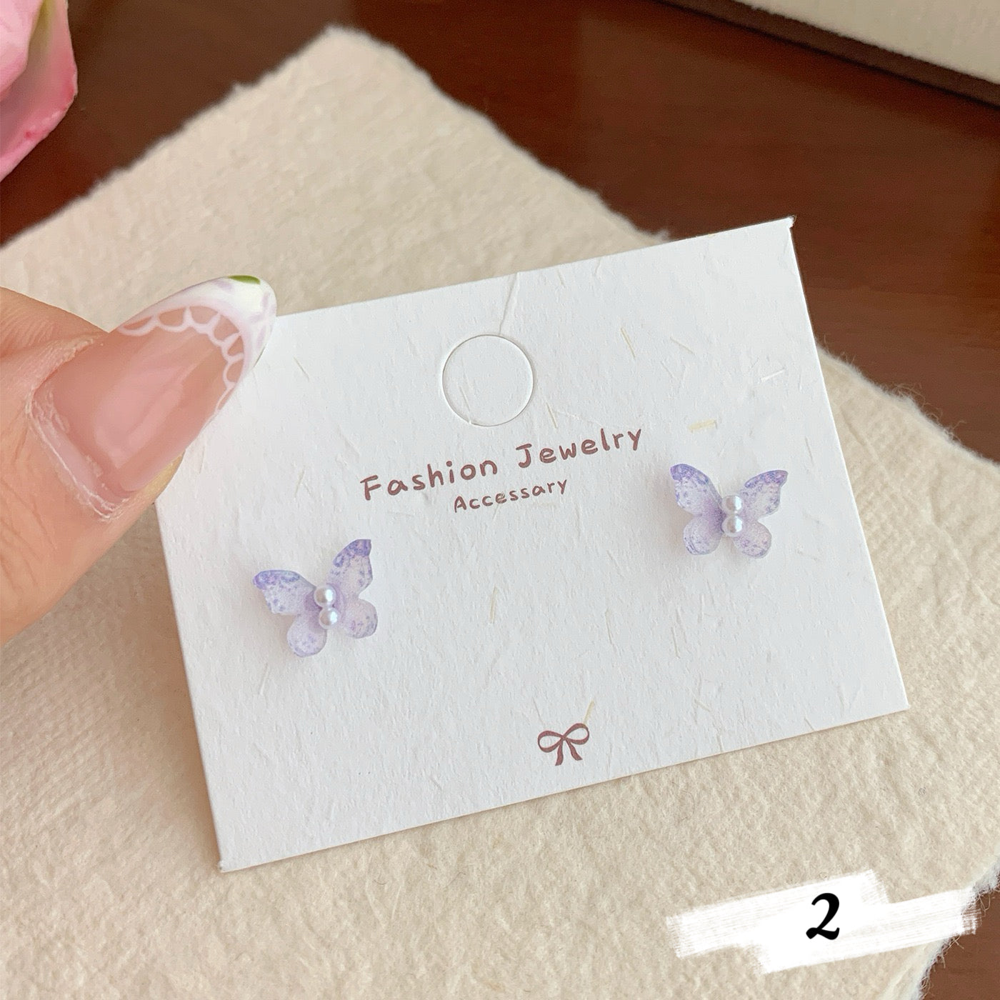 Crystal Butterfly Series Earrings