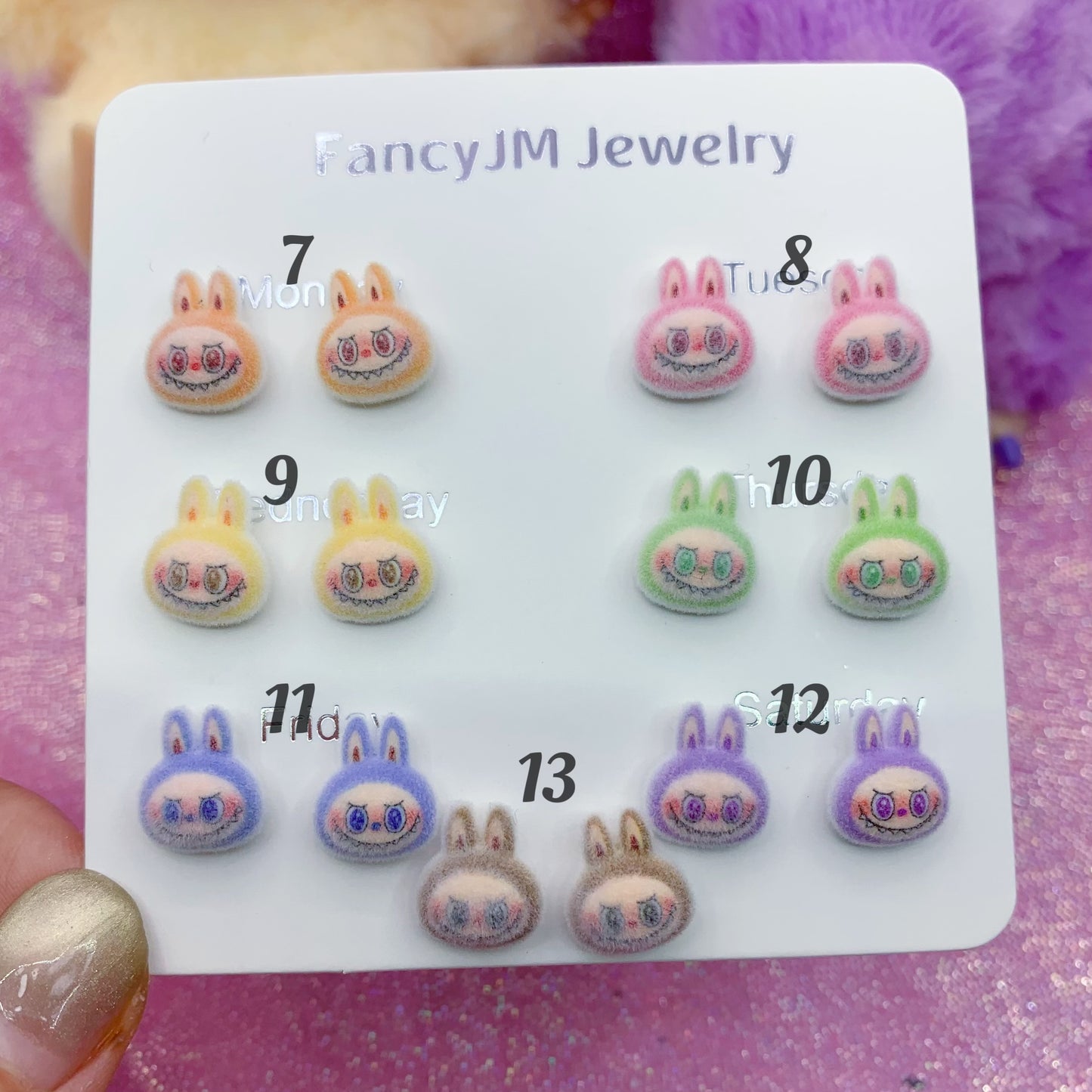 Labufu Fuzzy Earrings