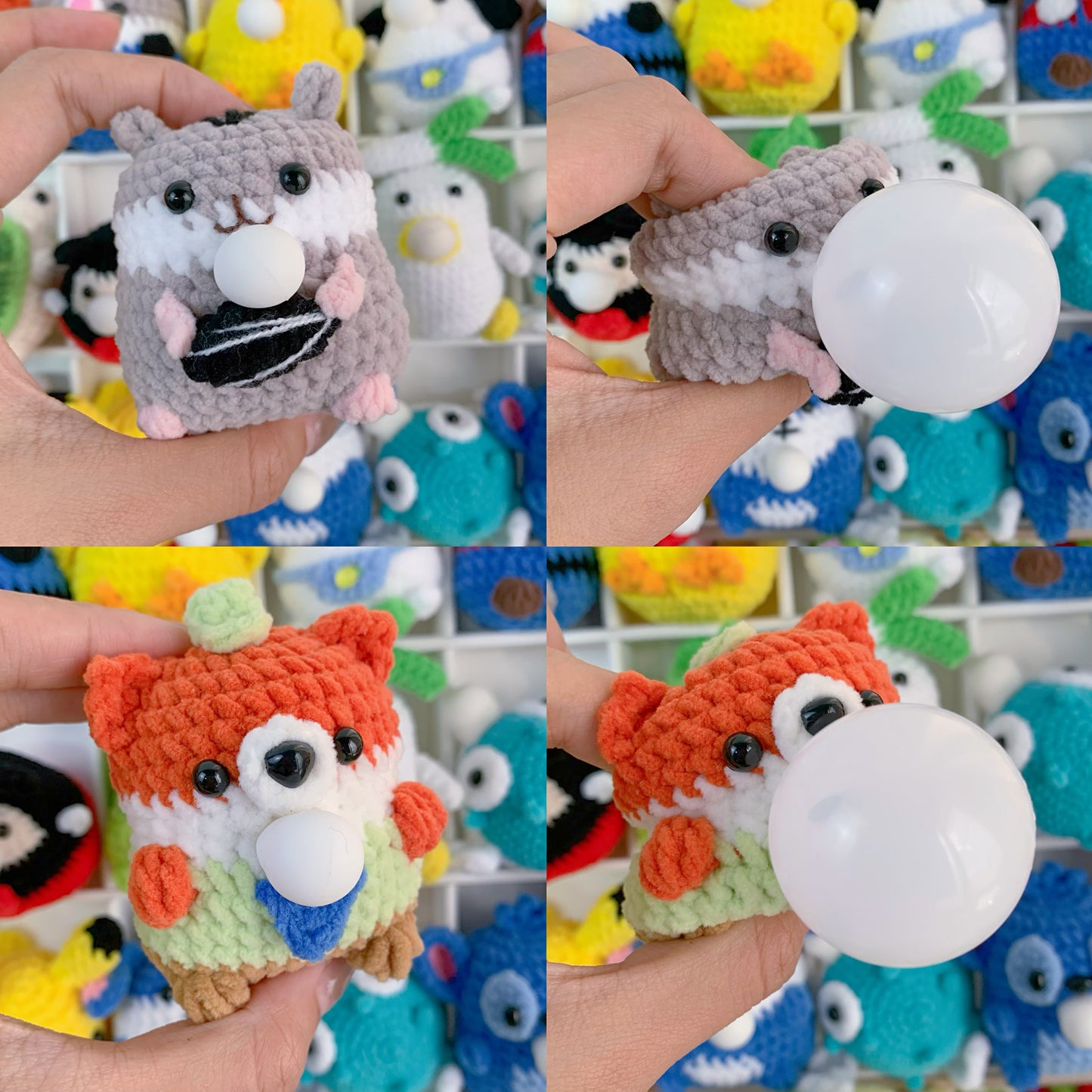 Handmade Crocheted Doll - Blind Bag
