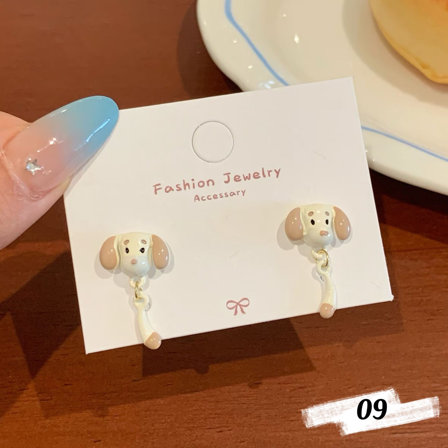 Colorful Dachshund Series Earrings