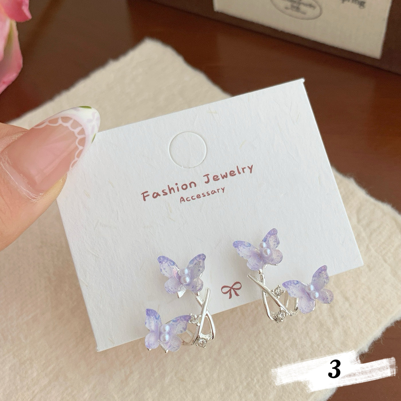 Crystal Butterfly Series Earrings