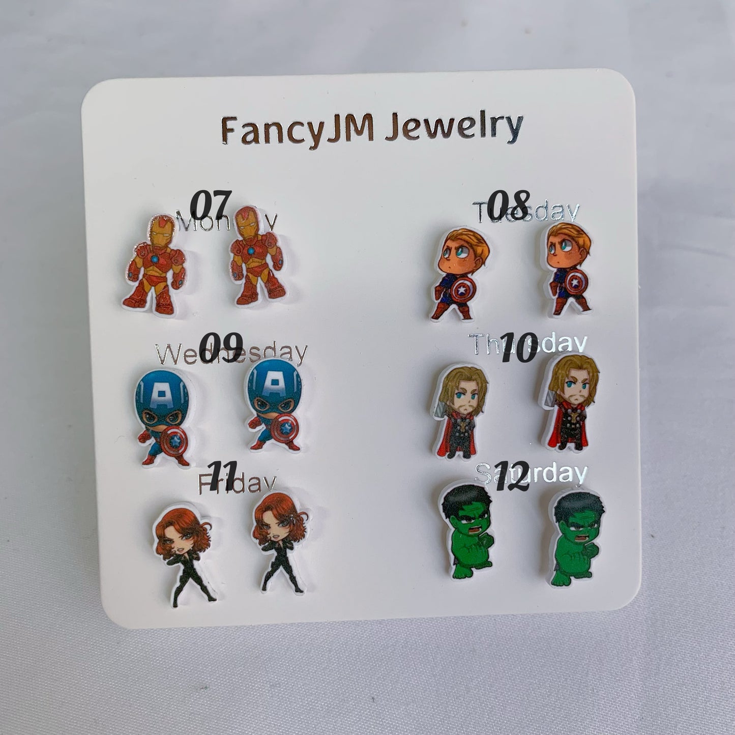 Cartoon Series Studs
