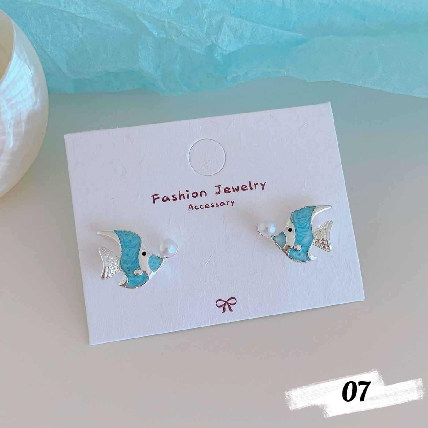 Ocean Series Stud Earrings