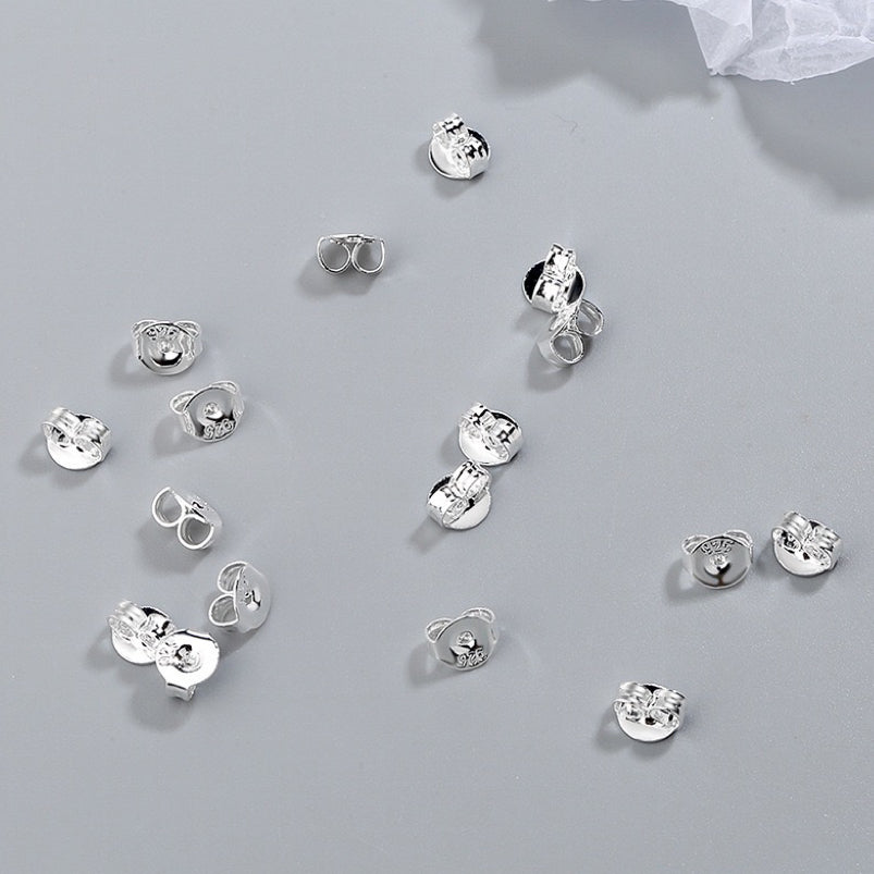 925 Sterling Silver Stud Backing