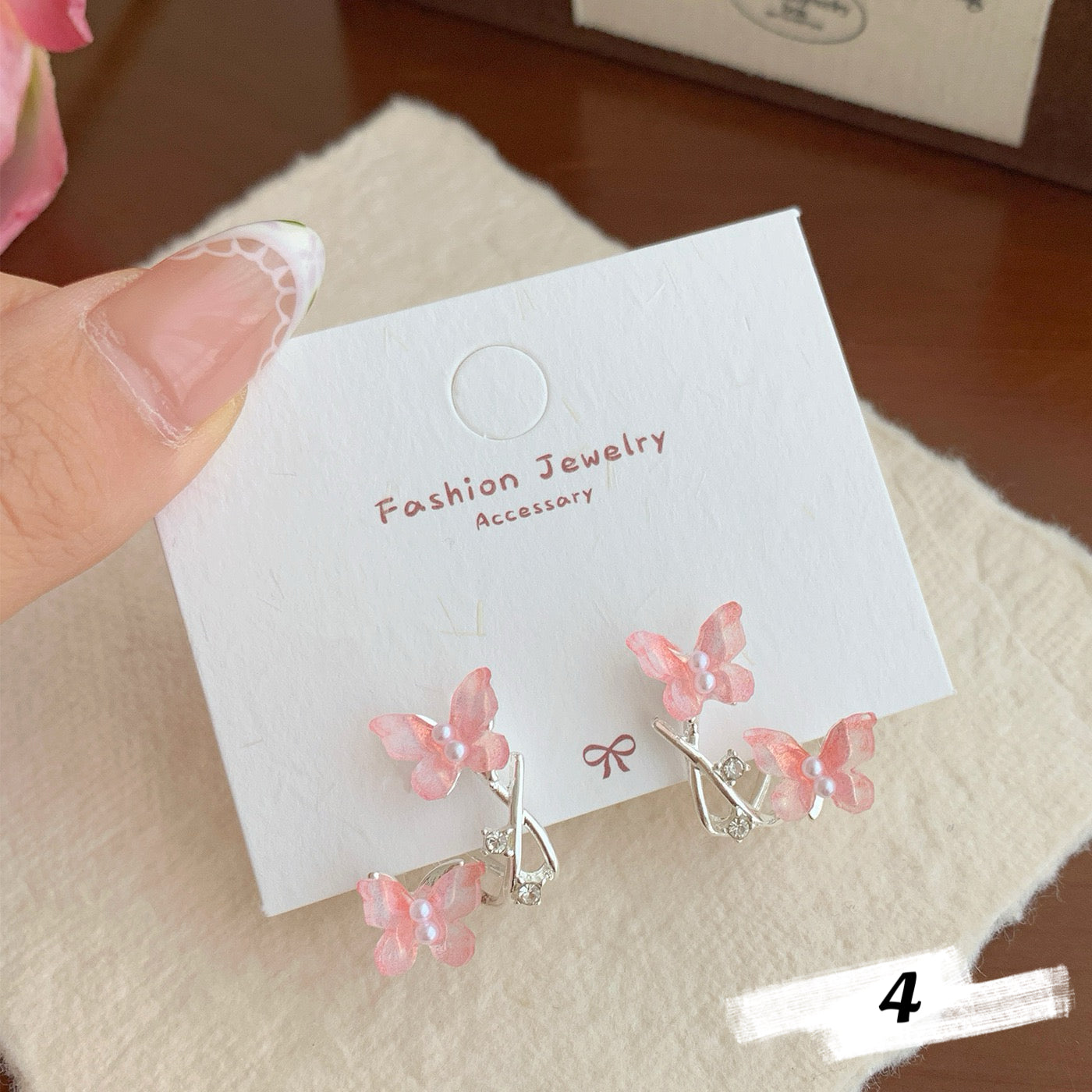 Crystal Butterfly Series Earrings