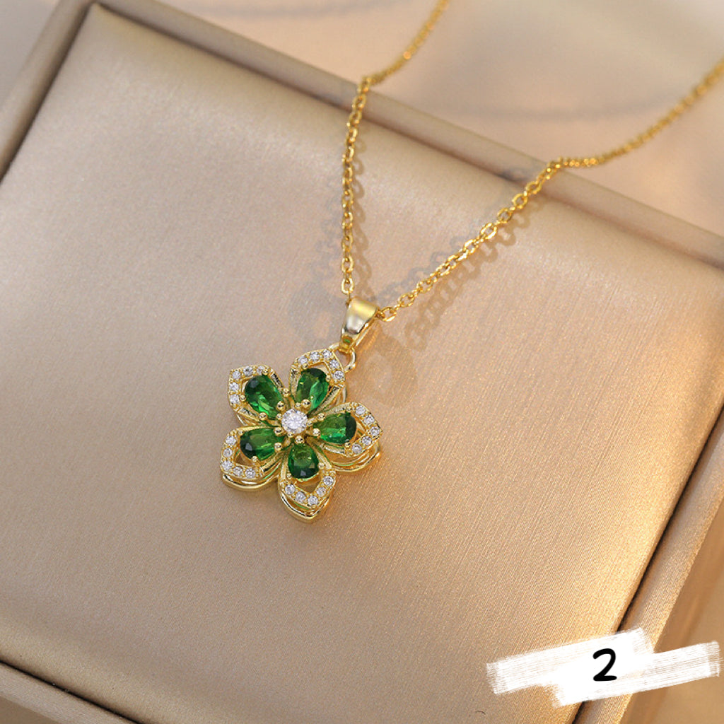 Shiny Spinner Necklace