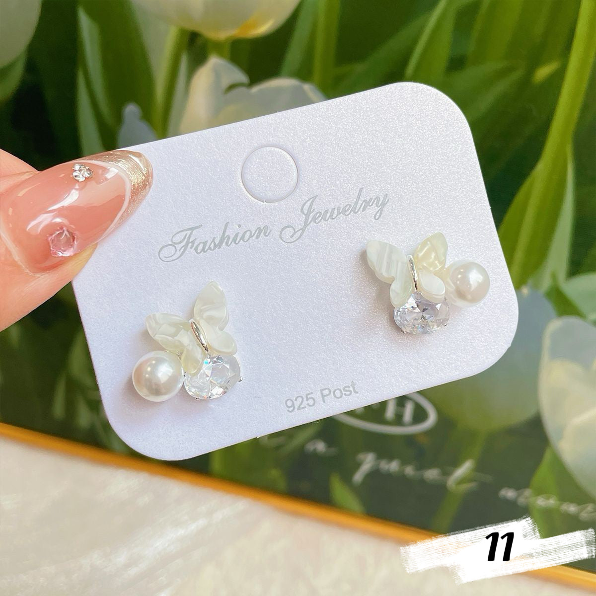 Crystal Butterfly Series Earrings