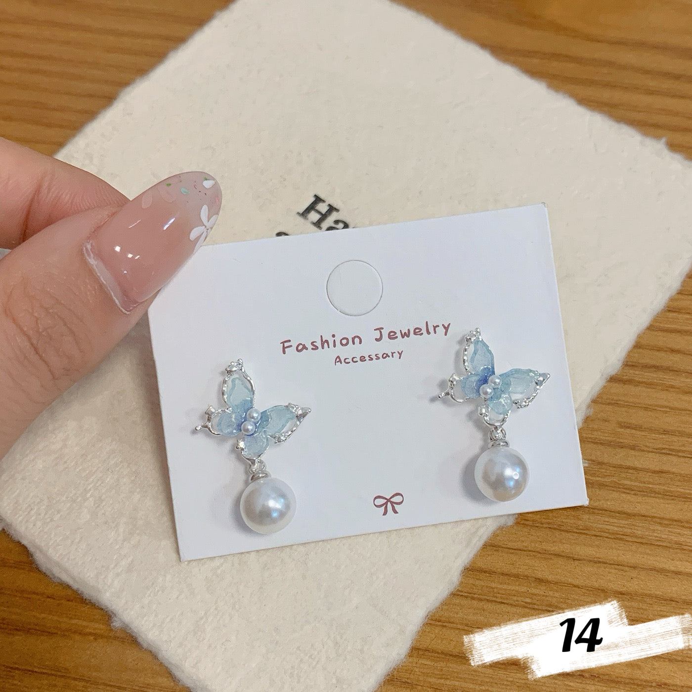 Crystal Butterfly Series Earrings