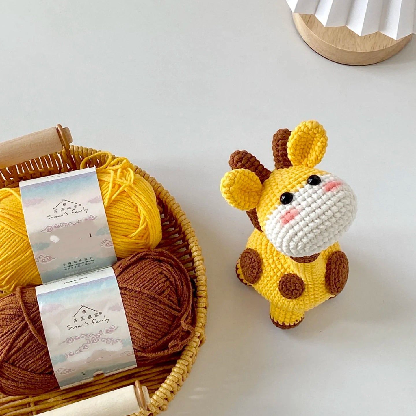 Giraffe Handmade Crocheted Doll