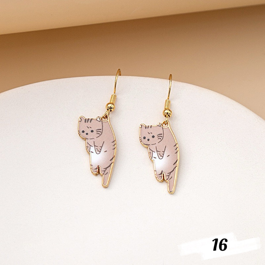 Cute Cat Series Earrings