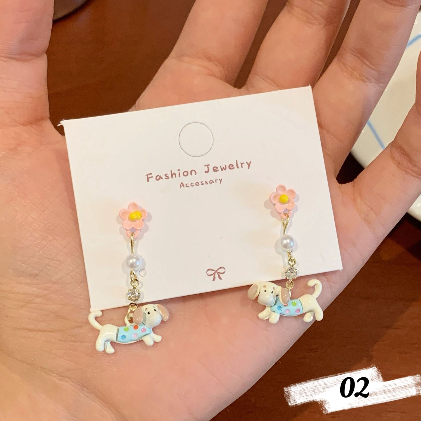 Colorful Dachshund Series Earrings