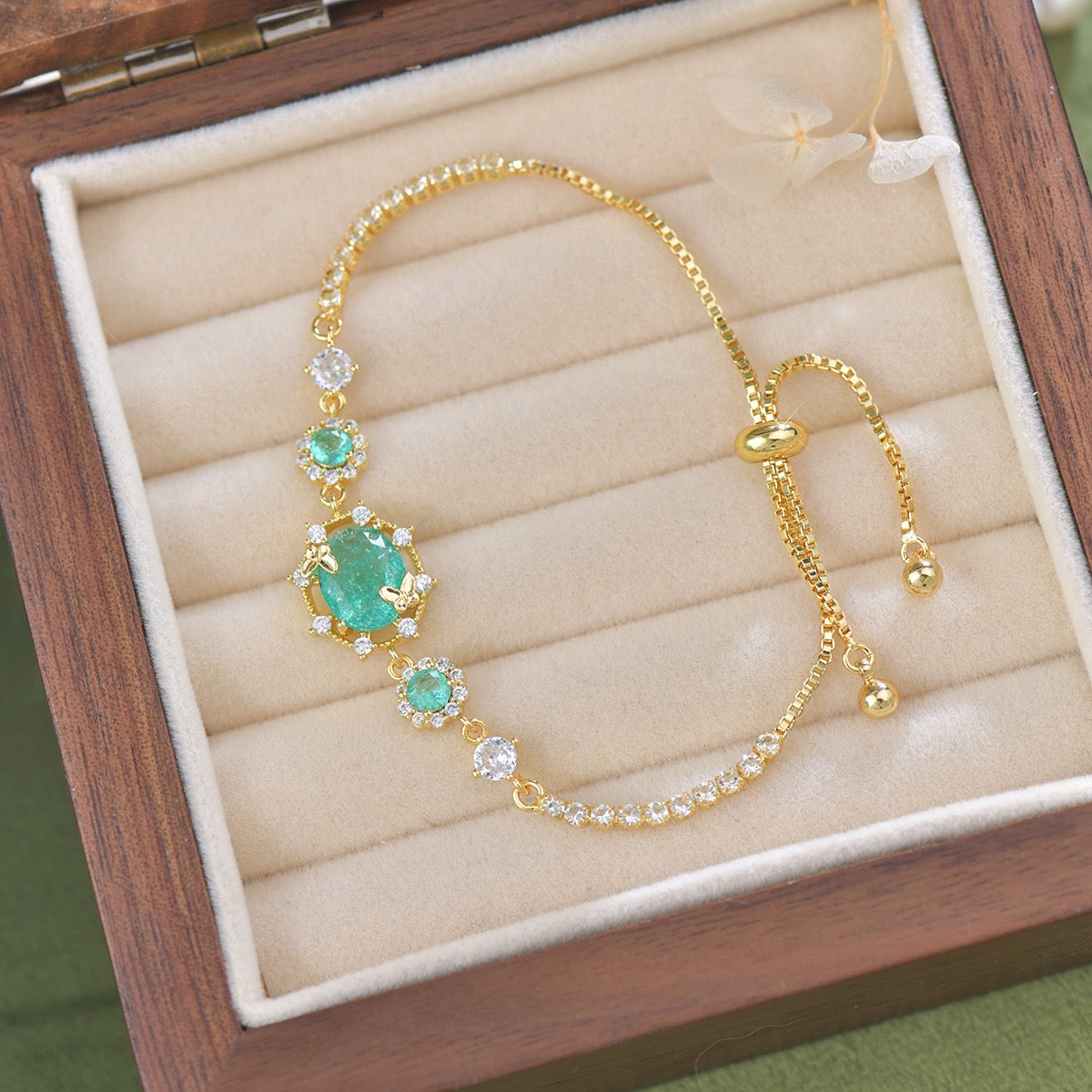 Luxe Openwork Paraiba Jewelry Set