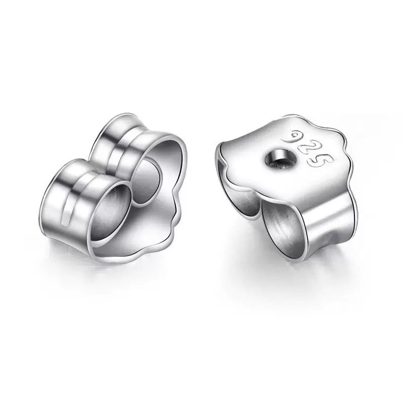 925 Sterling Silver Stud Backing