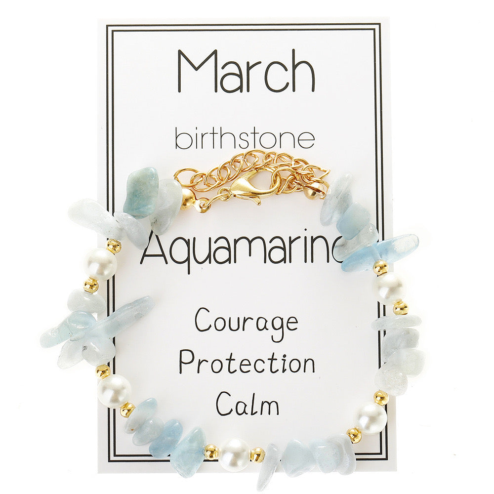 Birthstone Crystal Bracelet
