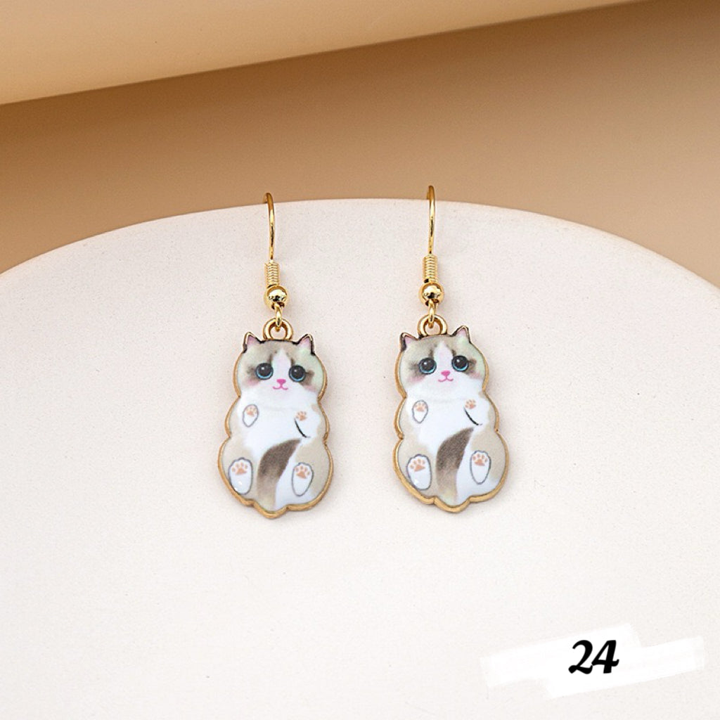 Cute Cat Series Earrings