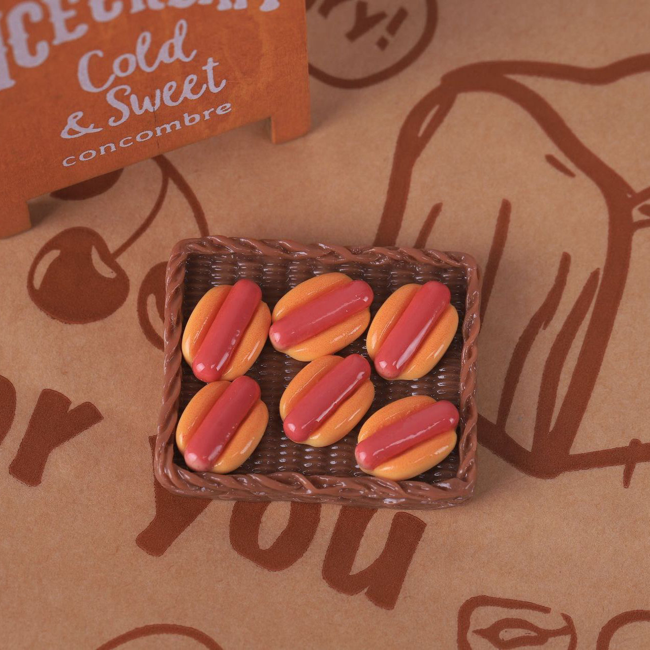 Bread Series Resin Charms
