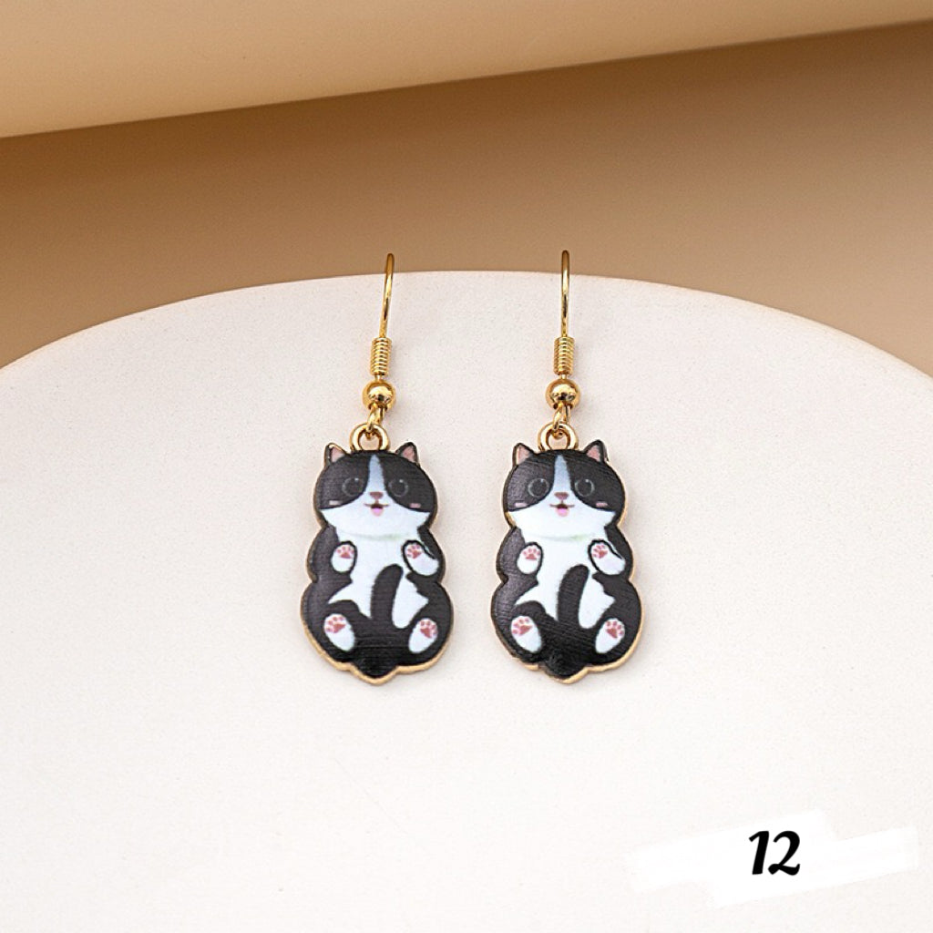 Cute Cat Series Earrings