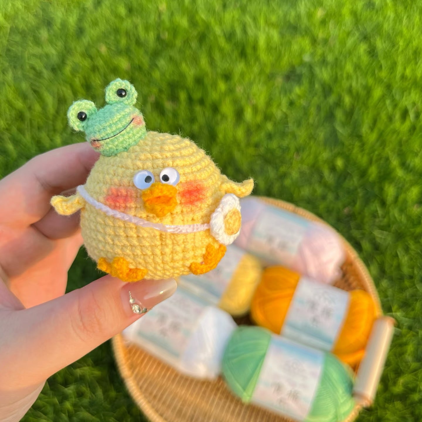 Little Chick Handmade Crocheted Doll
