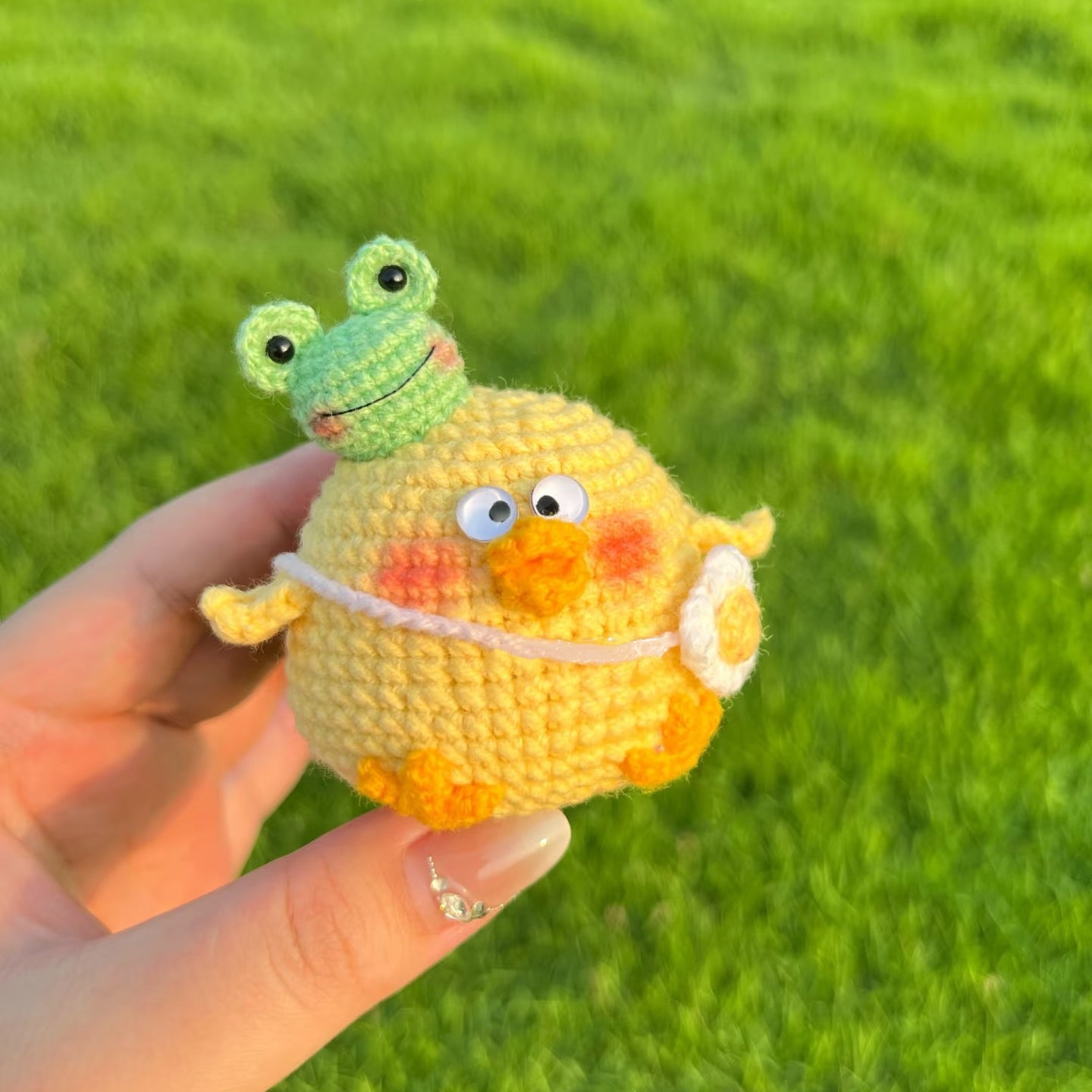 Cartoon Handmade Crocheted Doll