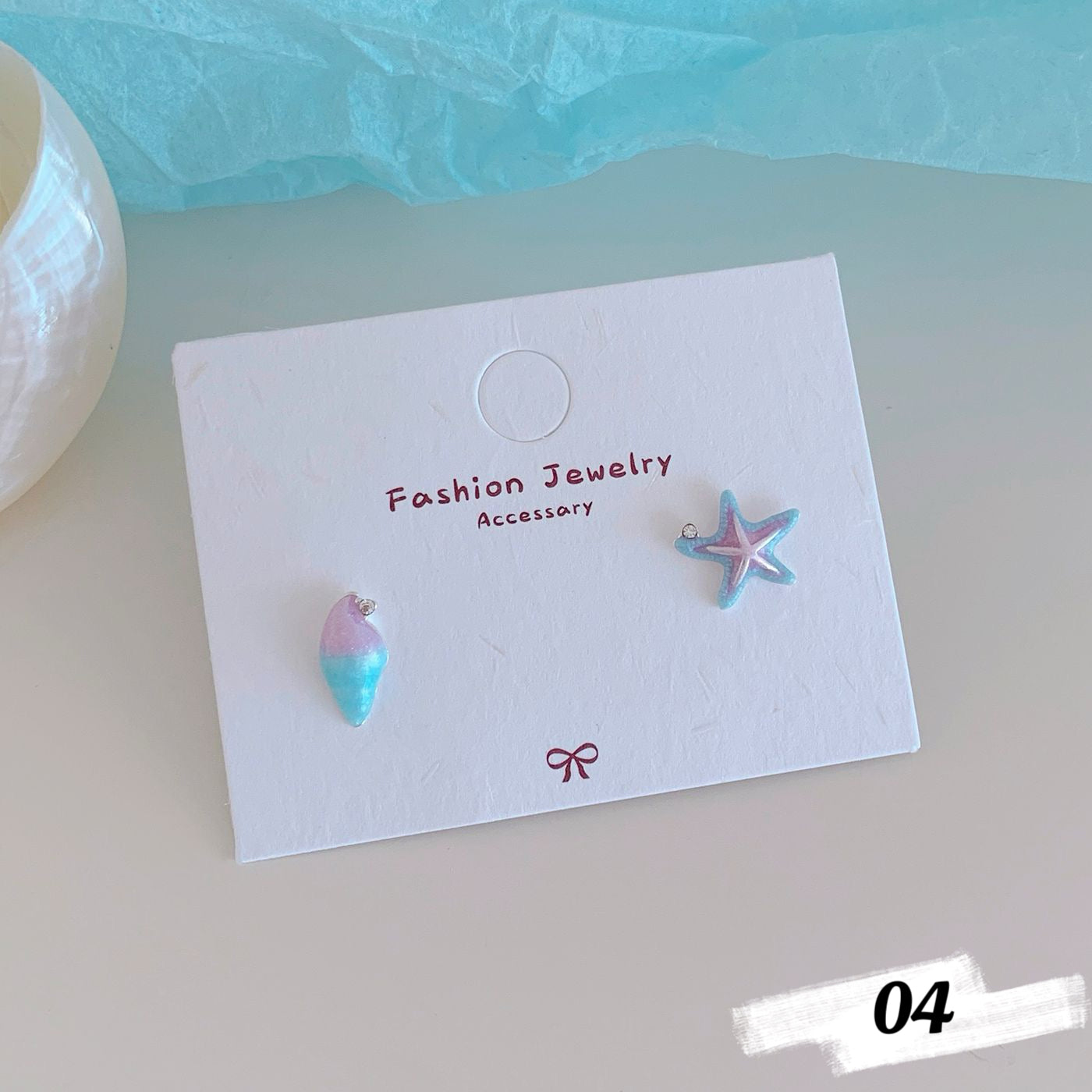 Ocean Series Stud Earrings