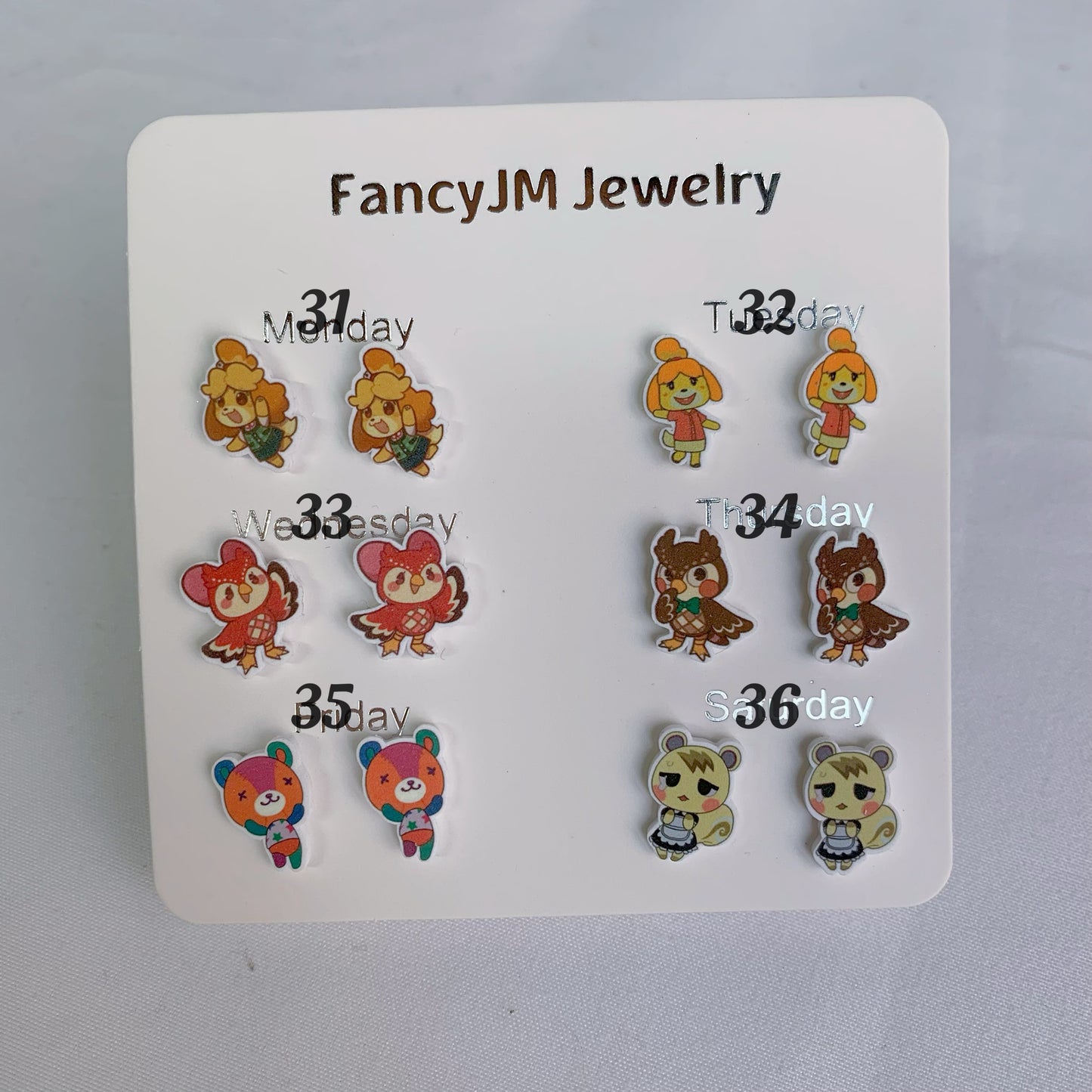 Cartoon Series Studs
