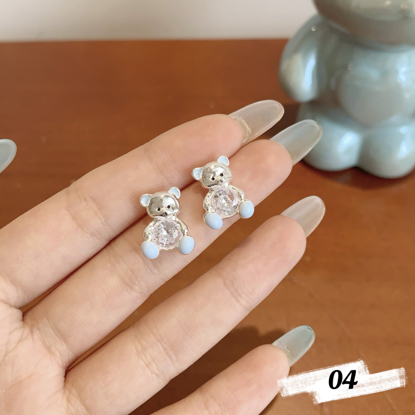 Cute Bear Series Earrings