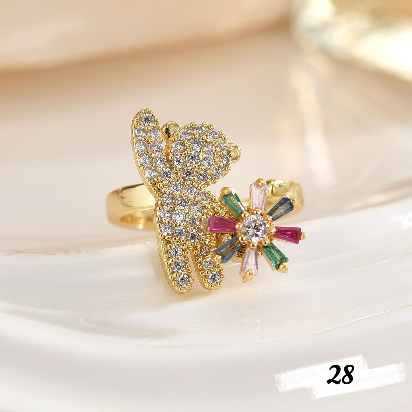 Animal Spinner Ring