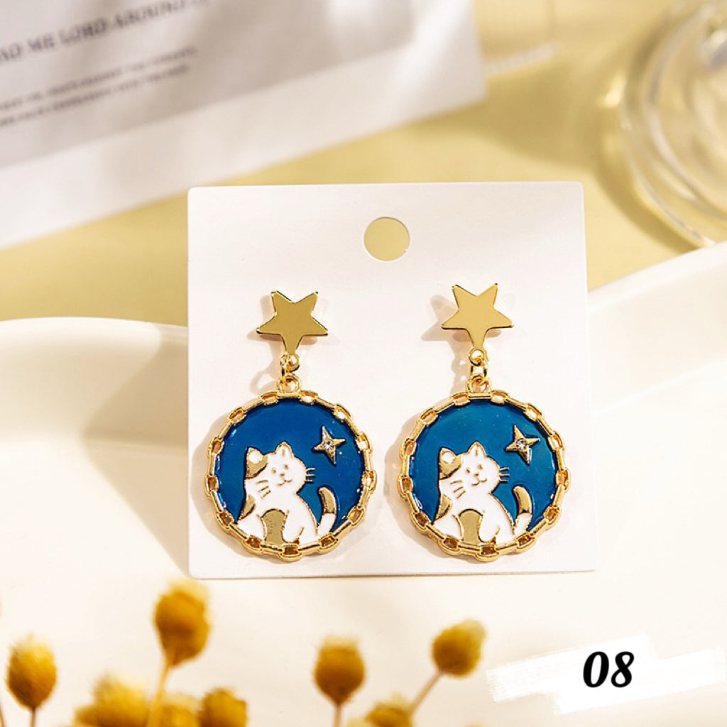 Cute Cat Series Earrings