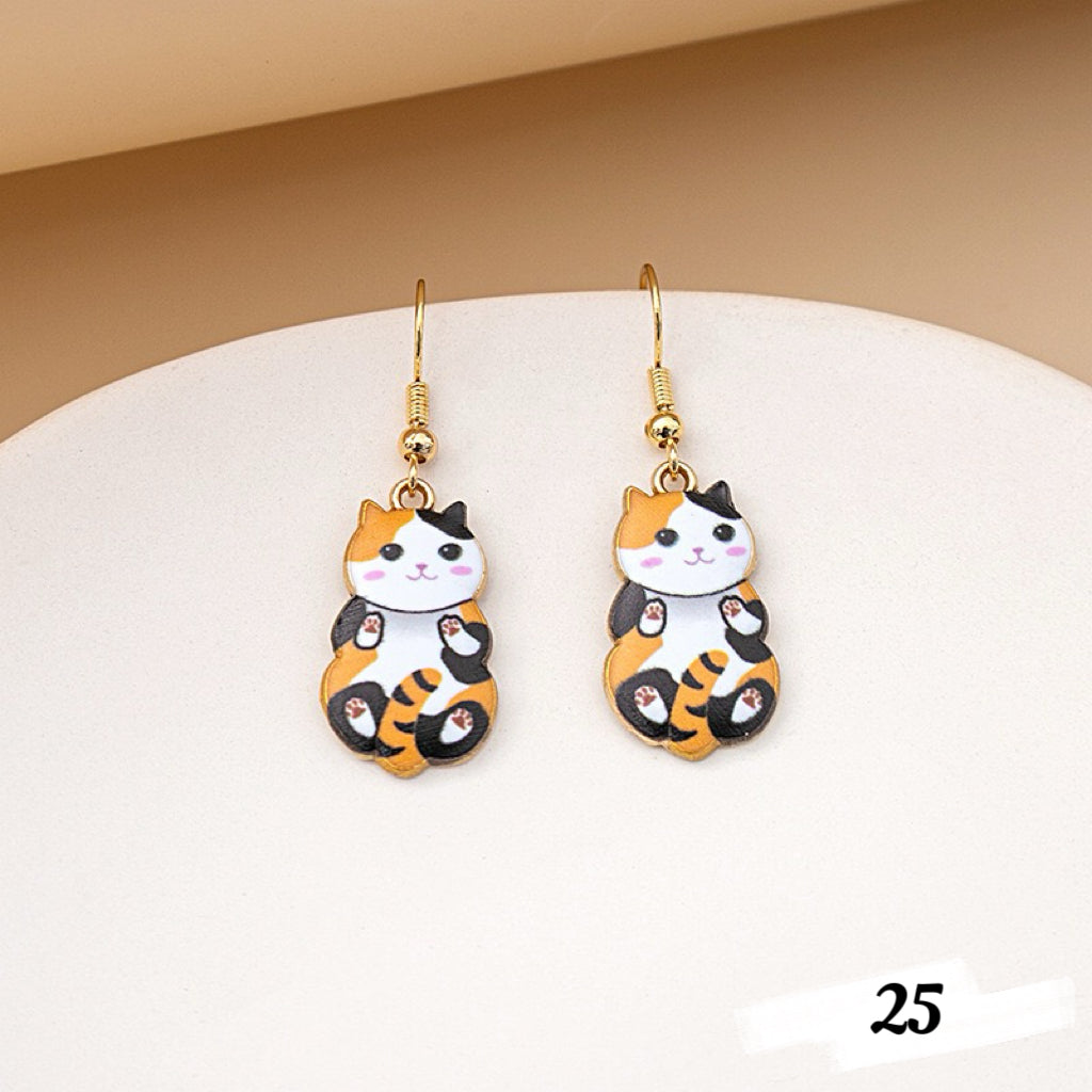Cute Cat Series Earrings