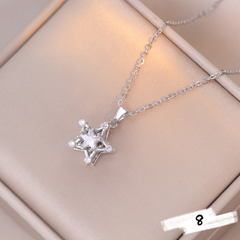 Shiny Spinner Necklace