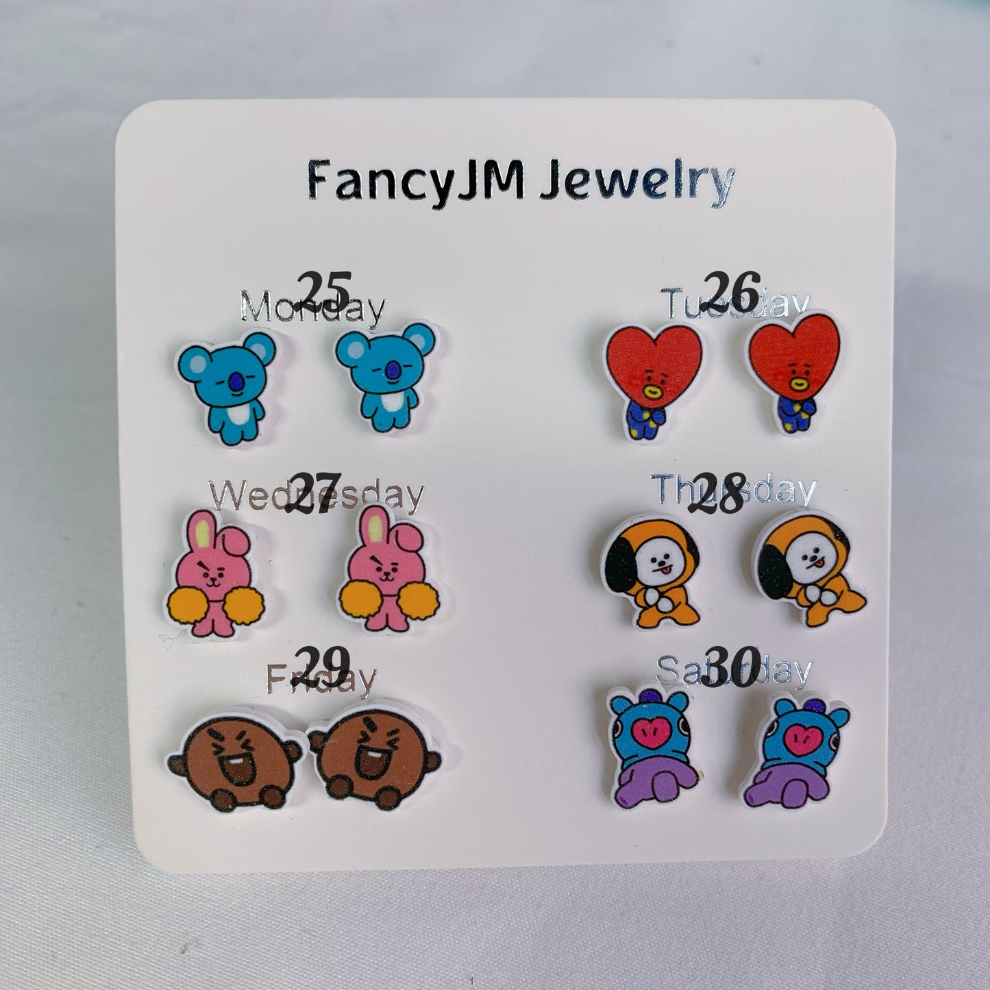 Cartoon Series Studs