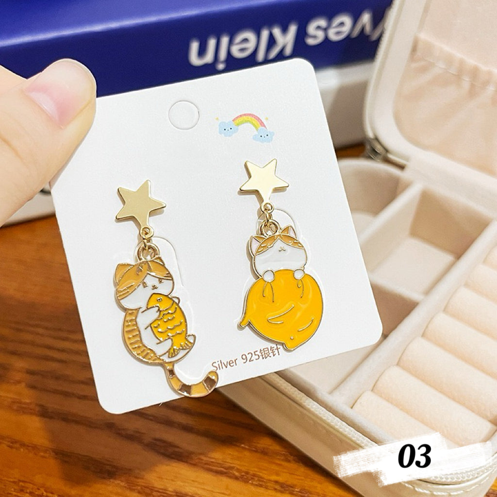 Cute Cat Series Earrings