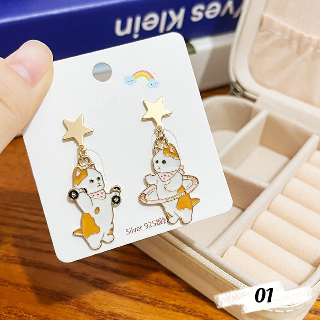 Cute Cat Series Earrings