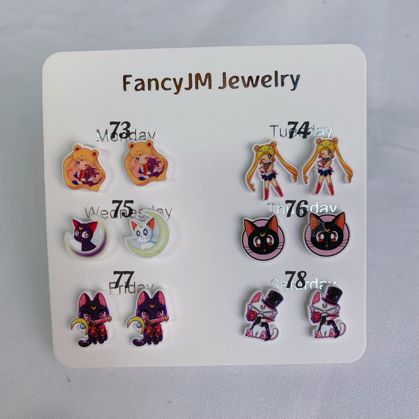 Cartoon Series Studs