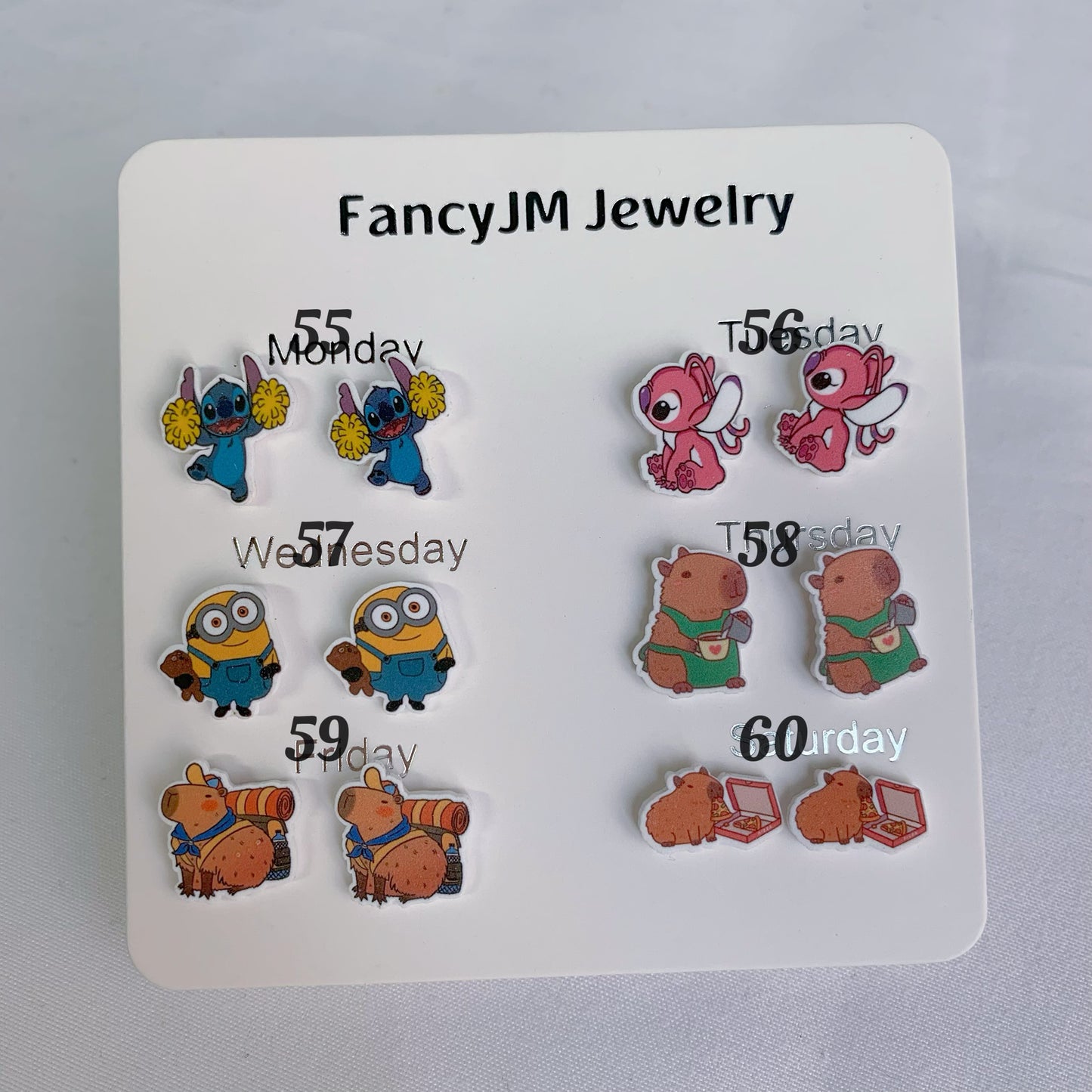 Cartoon Series Studs
