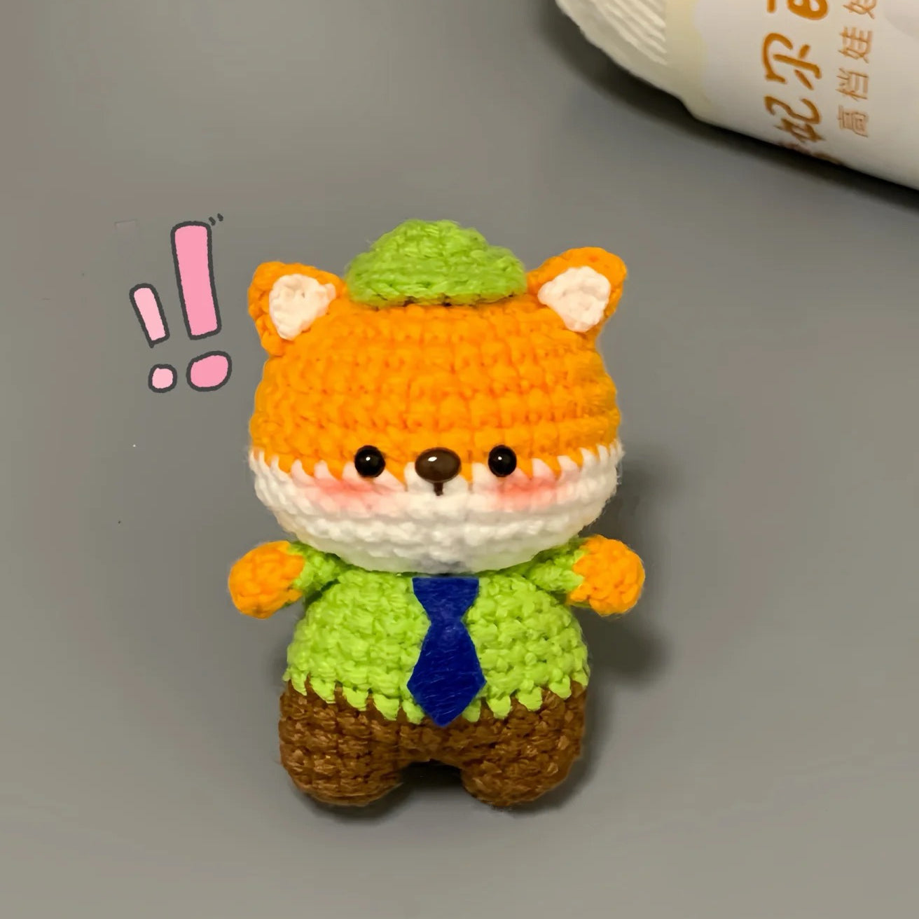 Cartoon Handmade Crocheted Doll