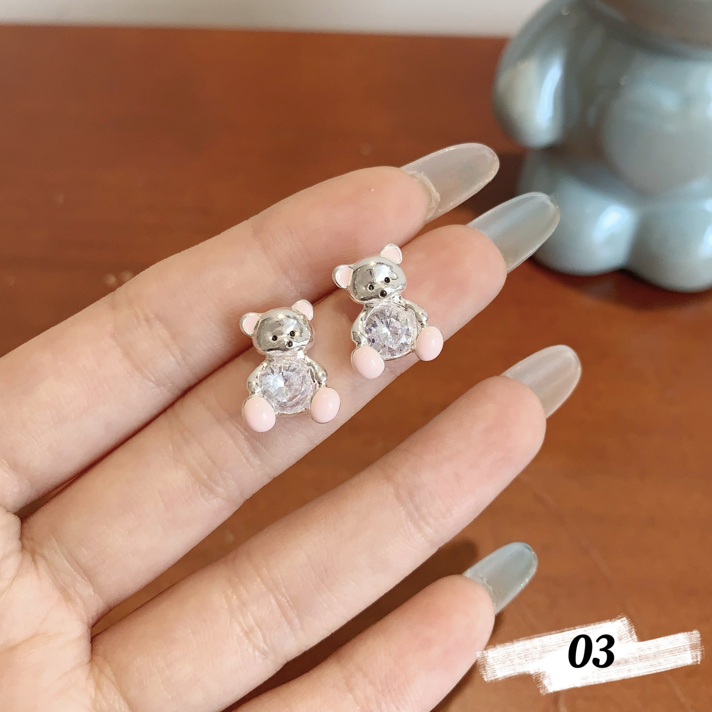 Cute Bear Series Earrings