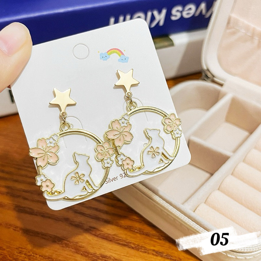 Cute Cat Series Earrings