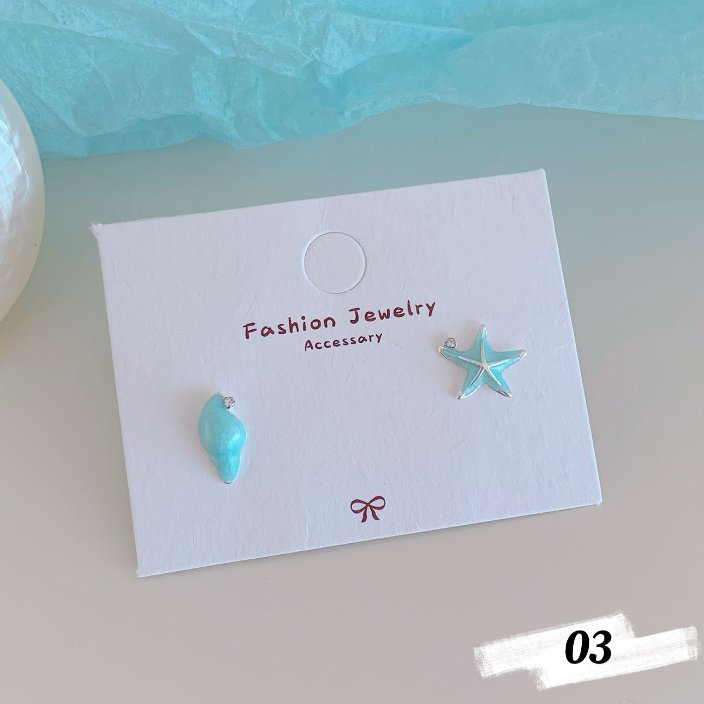Ocean Series Stud Earrings
