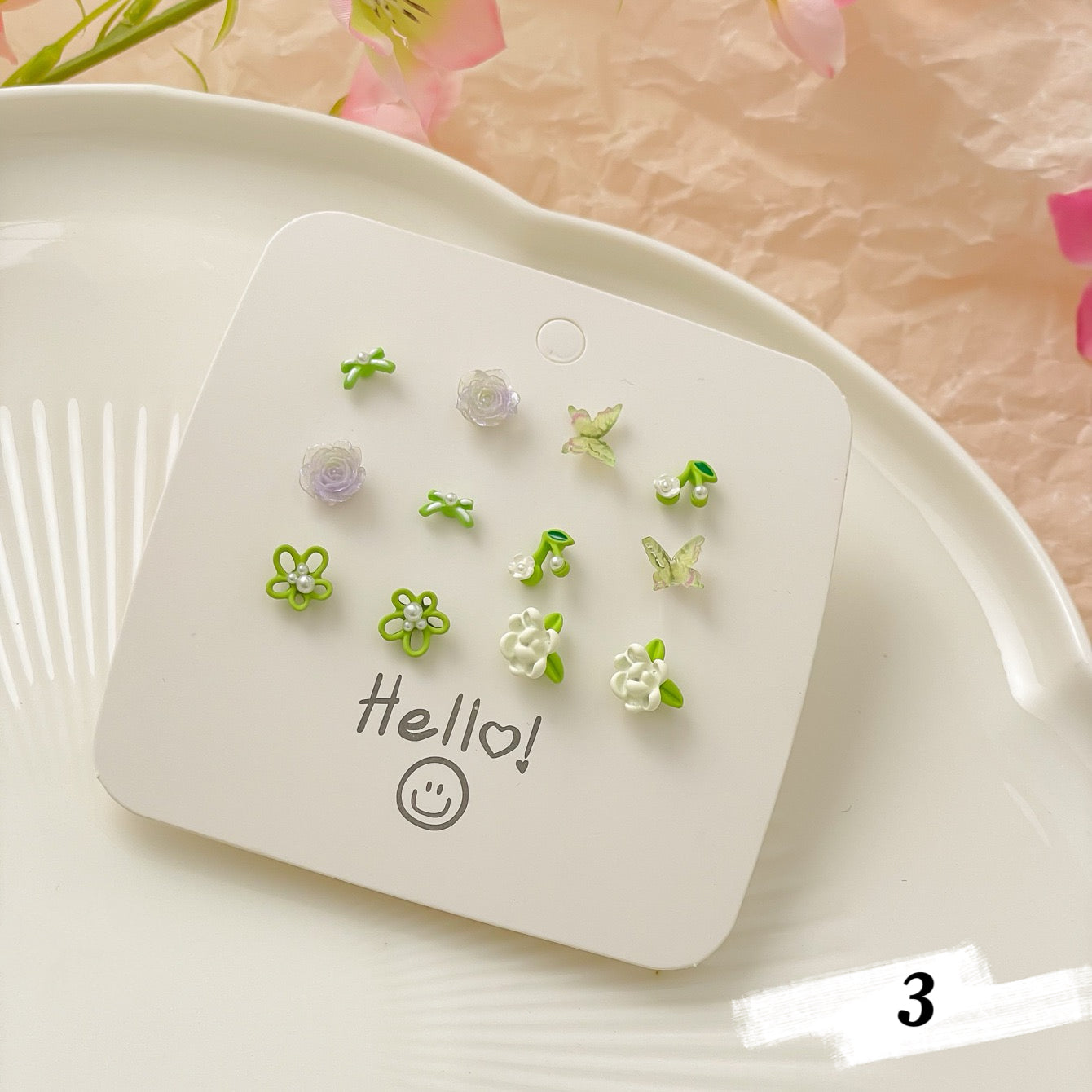 Cute Spring Animal Earring Set