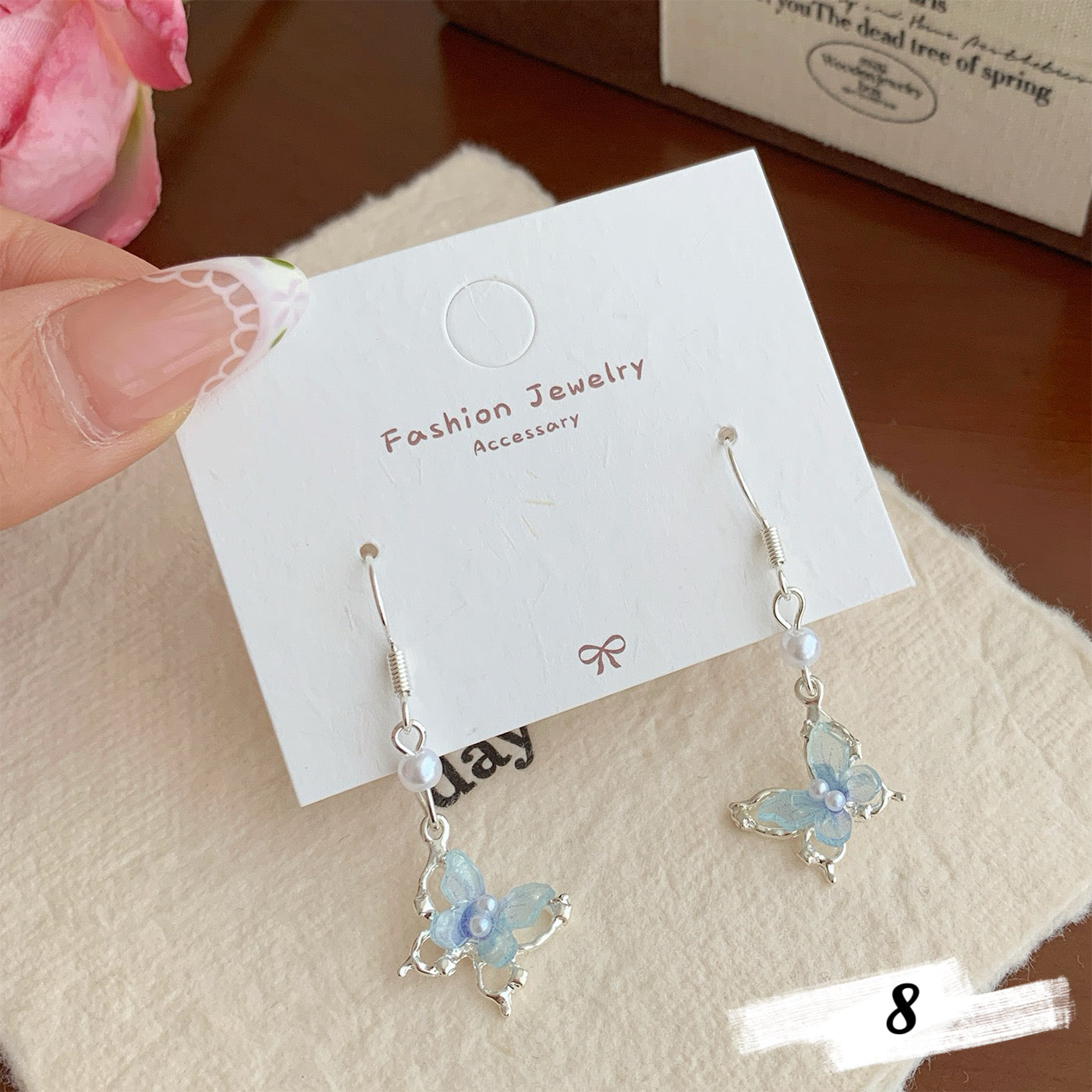 Crystal Butterfly Series Earrings